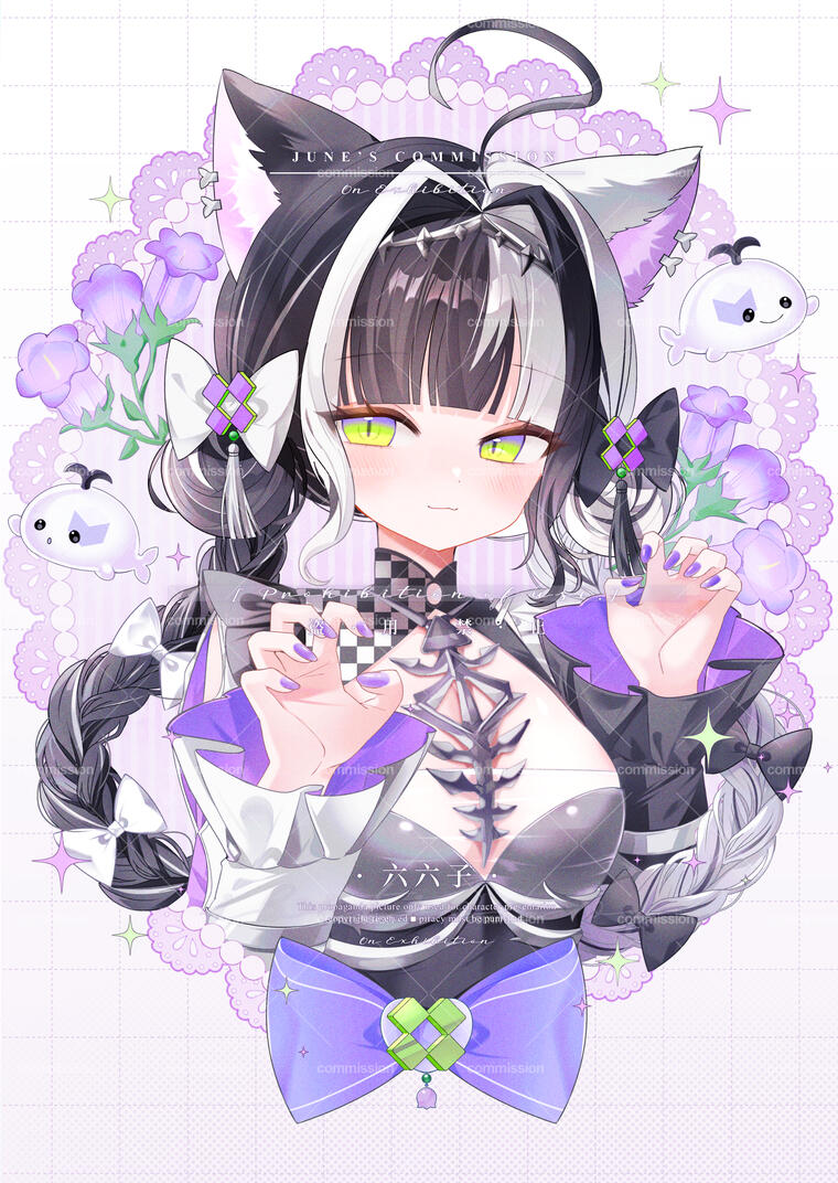 委託┆蕾絲框胸像