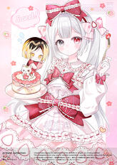 半身人物，無含蛋糕與QQ人